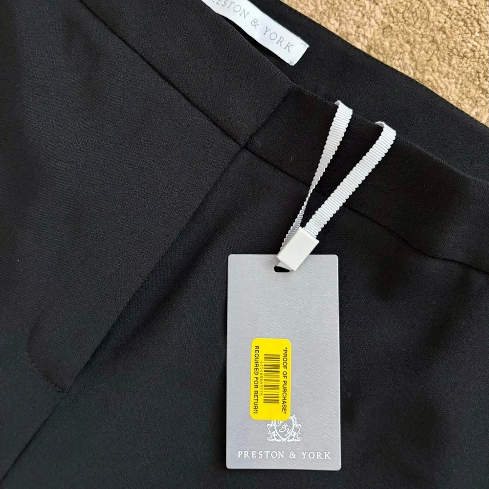 Preston & York Women’s Black Dress Pants - Picture 4 of 7